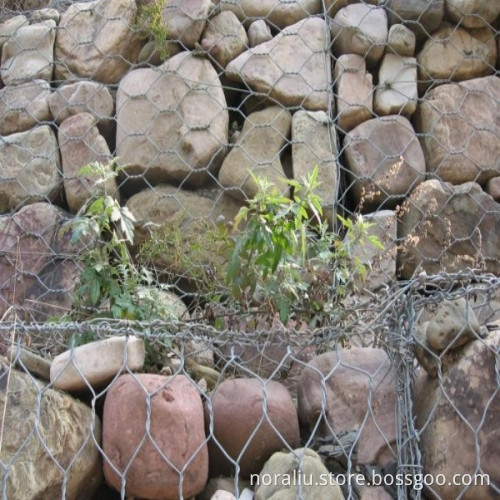 anping galvanized hexagonal wire mesh / gabion box cheap price